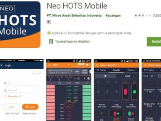 Aplikasi Neo HOTS Mobile milik PT Mirae Asset Sekuritas